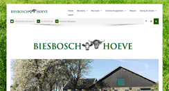 Desktop Screenshot of biesboschhoeve.nl